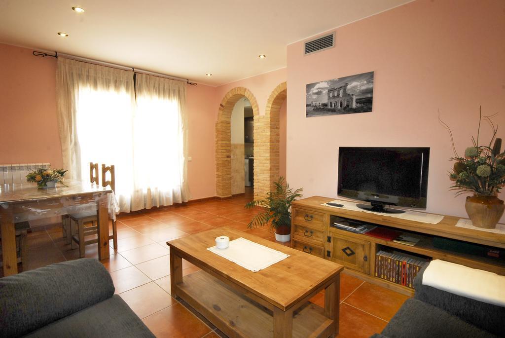 Apartamentos De Turismo Rural Las Eras Castelserás Zewnętrze zdjęcie